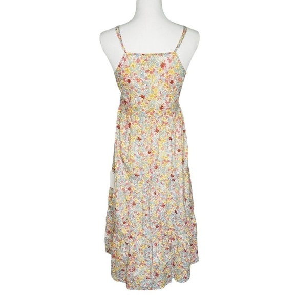 We Are Kindred Tiered Midi Dress White Floral NWT - Picture 6 of 14